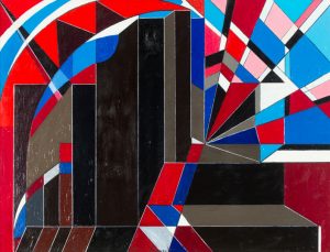 1962_Evard-architectural-composition-Oil-on-wallboard-49-x-64-cm-signed