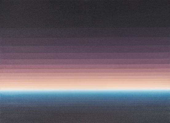 Peter Somm, Am Meer, 1996, Acryl auf Leinwand, 80 x 110 cm Ⓒ messmer foundation / Steven van Veen