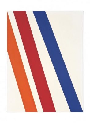 Klaus J. Schoen, Ohne Titel, 1968, Öl auf Leinwand, 185 x 140 cm Ⓒ messmer foundation